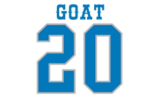 Detroit Football Number 20