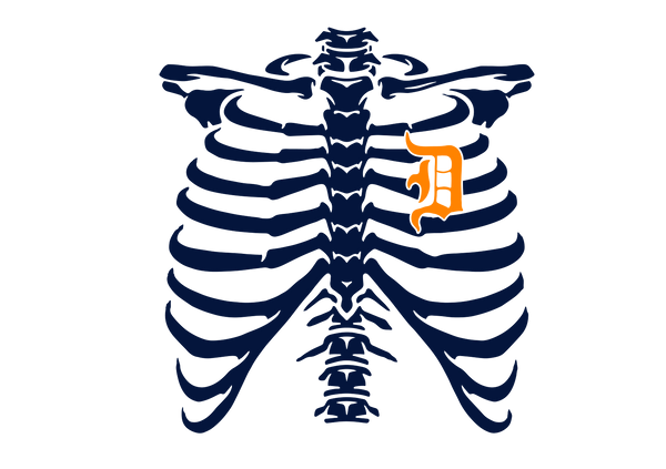 Detroit Heart Skeleton