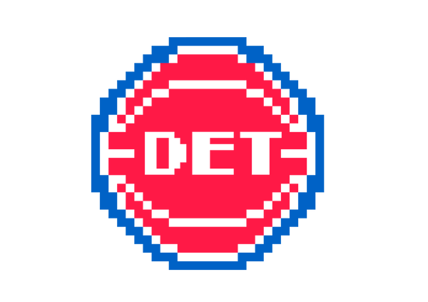 8Bit Detroit Basketball