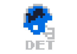 Detroit Football 8Bit