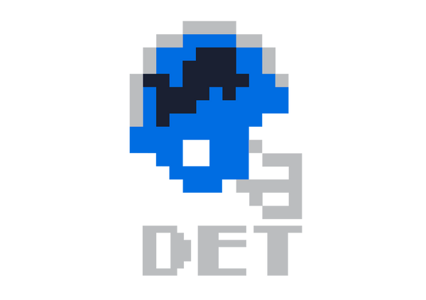 Detroit Football 8Bit