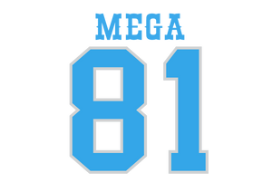 Detroit Football Number 81