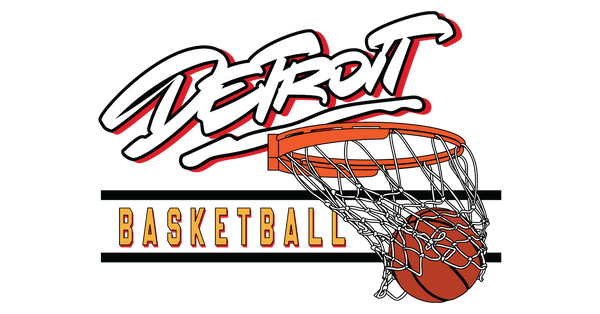 90s Detroit Basketball Swish