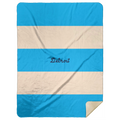 Detroit Football - Stripe Comfy Cozy Stadium Blanket 60x80