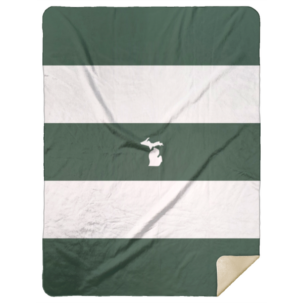 Green And White Stripe