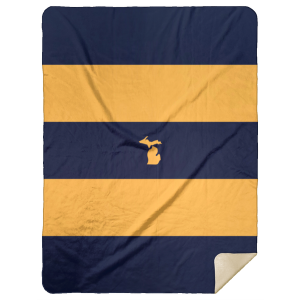 Blue And Gold Stripe