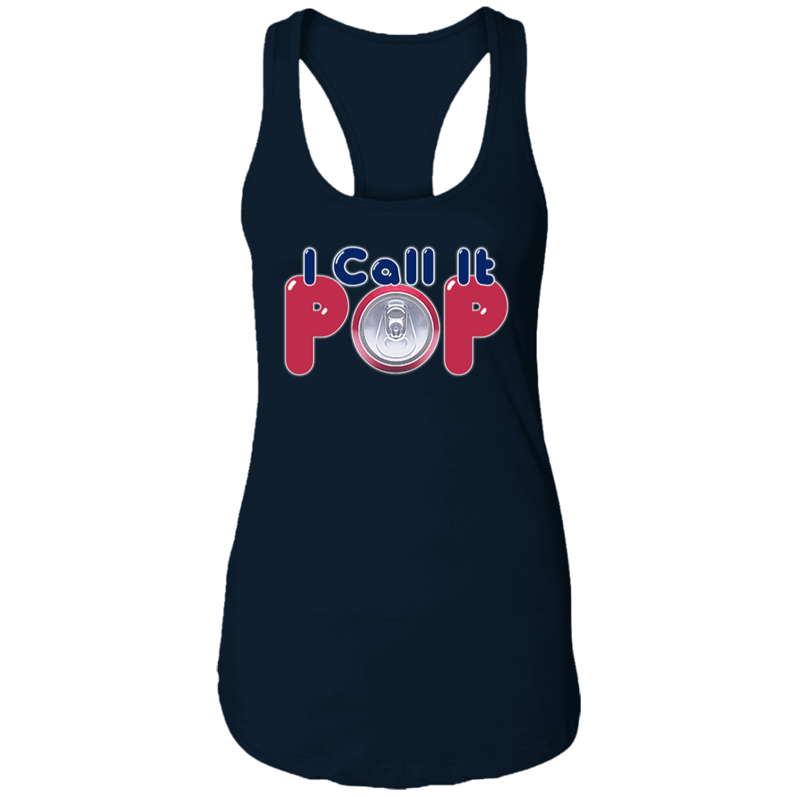 Call it Pop - Red Women's Racerback Tank
