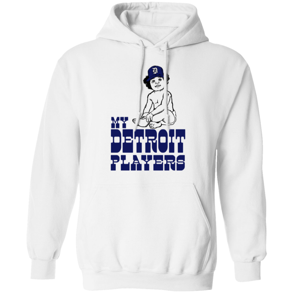 My Detroit Players - Blue Unisex Classic Hoodie