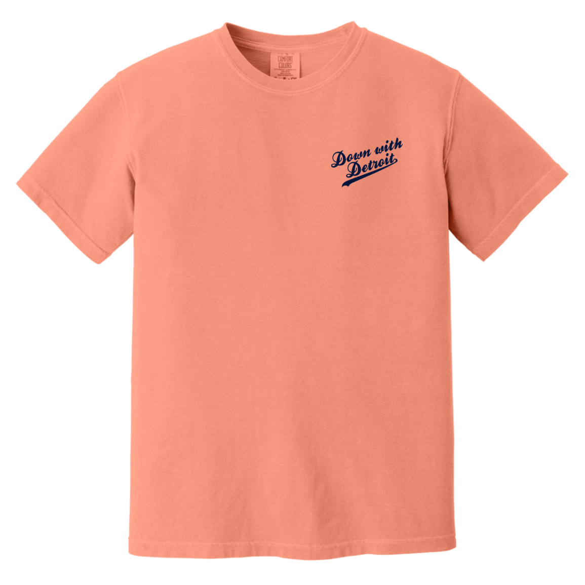 DWD Script - Navy Vintage Wash T-Shirt