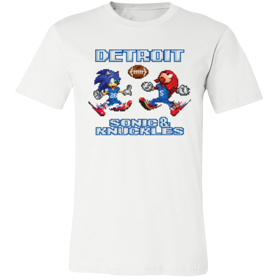Sonic and Knuckles - Football Unisex Classic T-Shirt