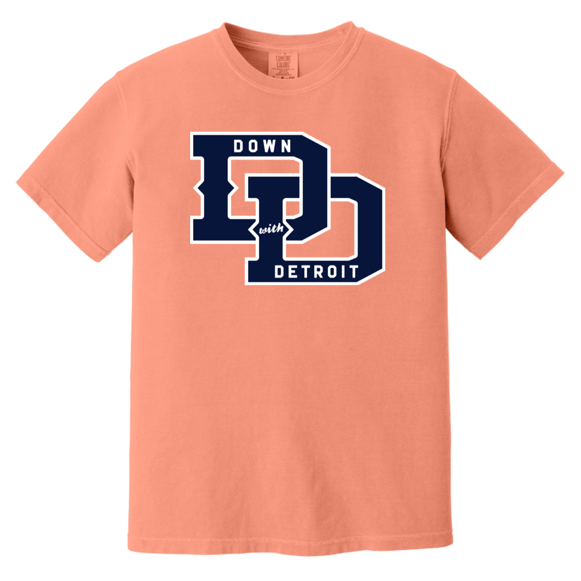 DWD Links - Navy + White Vintage Wash T-Shirt