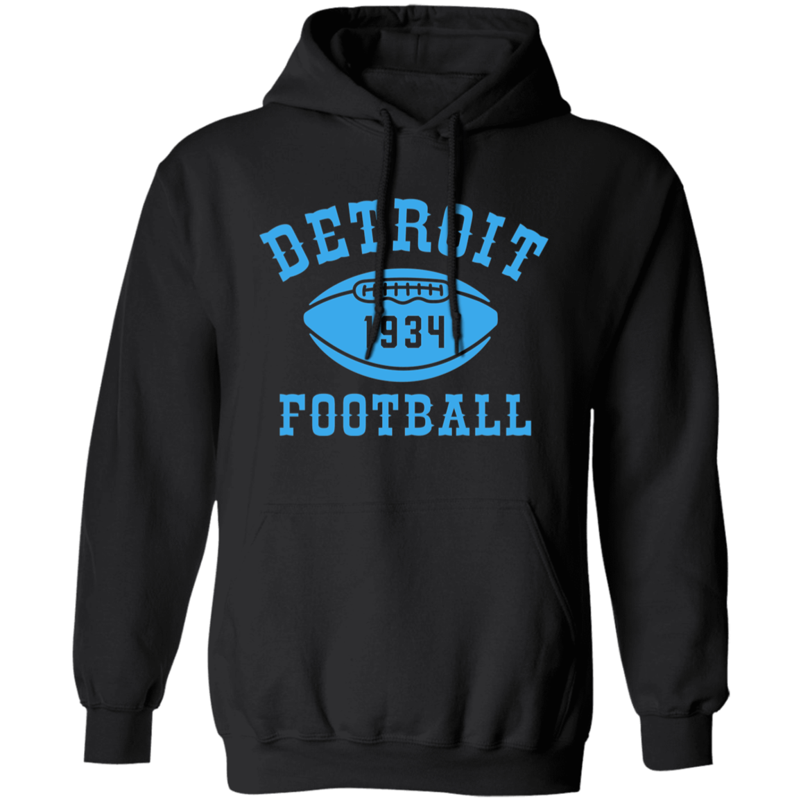 Detroit Football Club - Light Blue Classic Unisex Hoodie