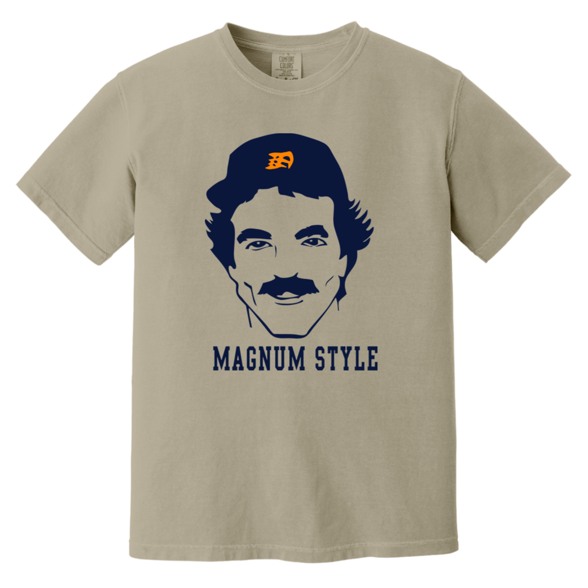 Magnum Style - Navy Vintage Wash T-Shirt