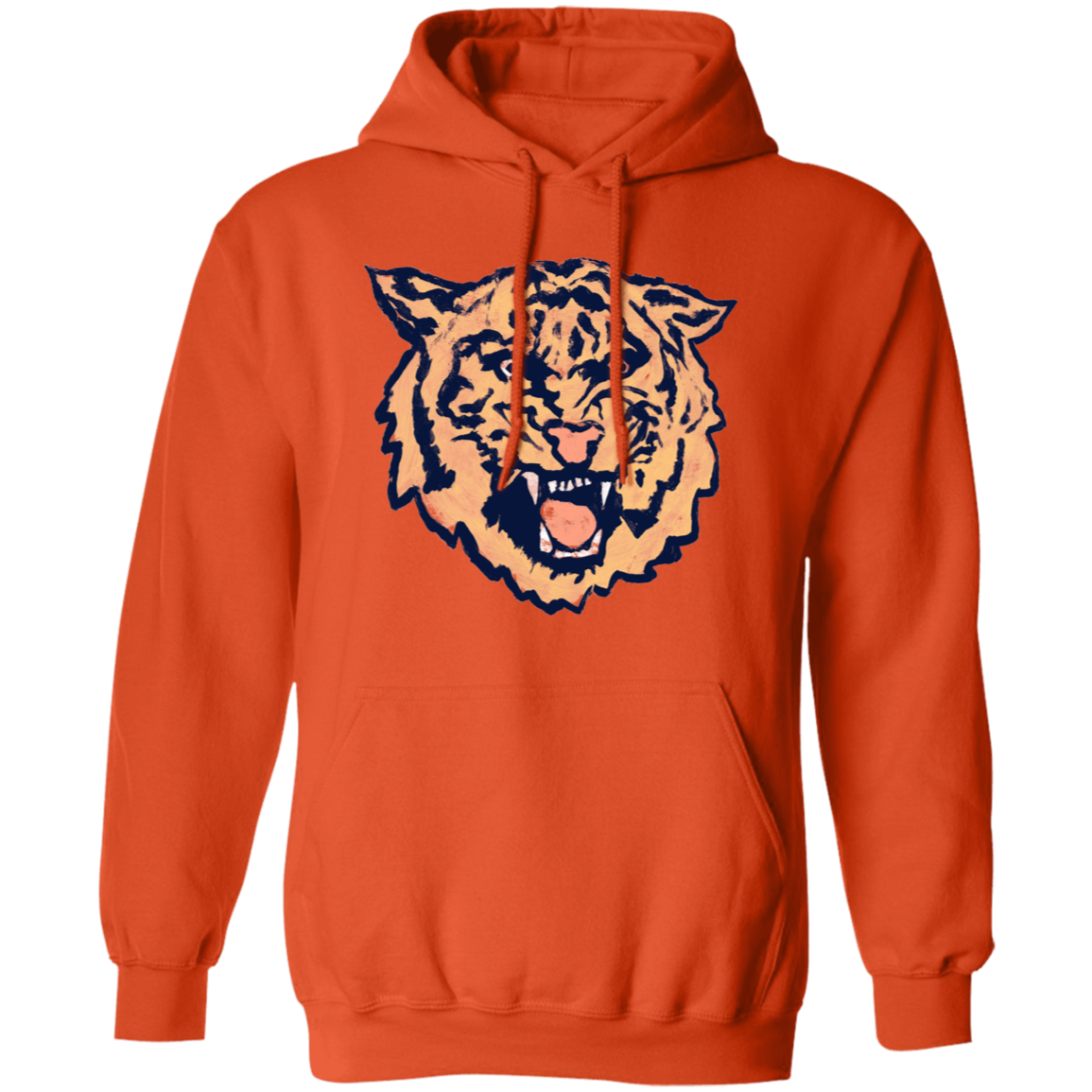 Tigercat - Orange Unisex Classic Hoodie