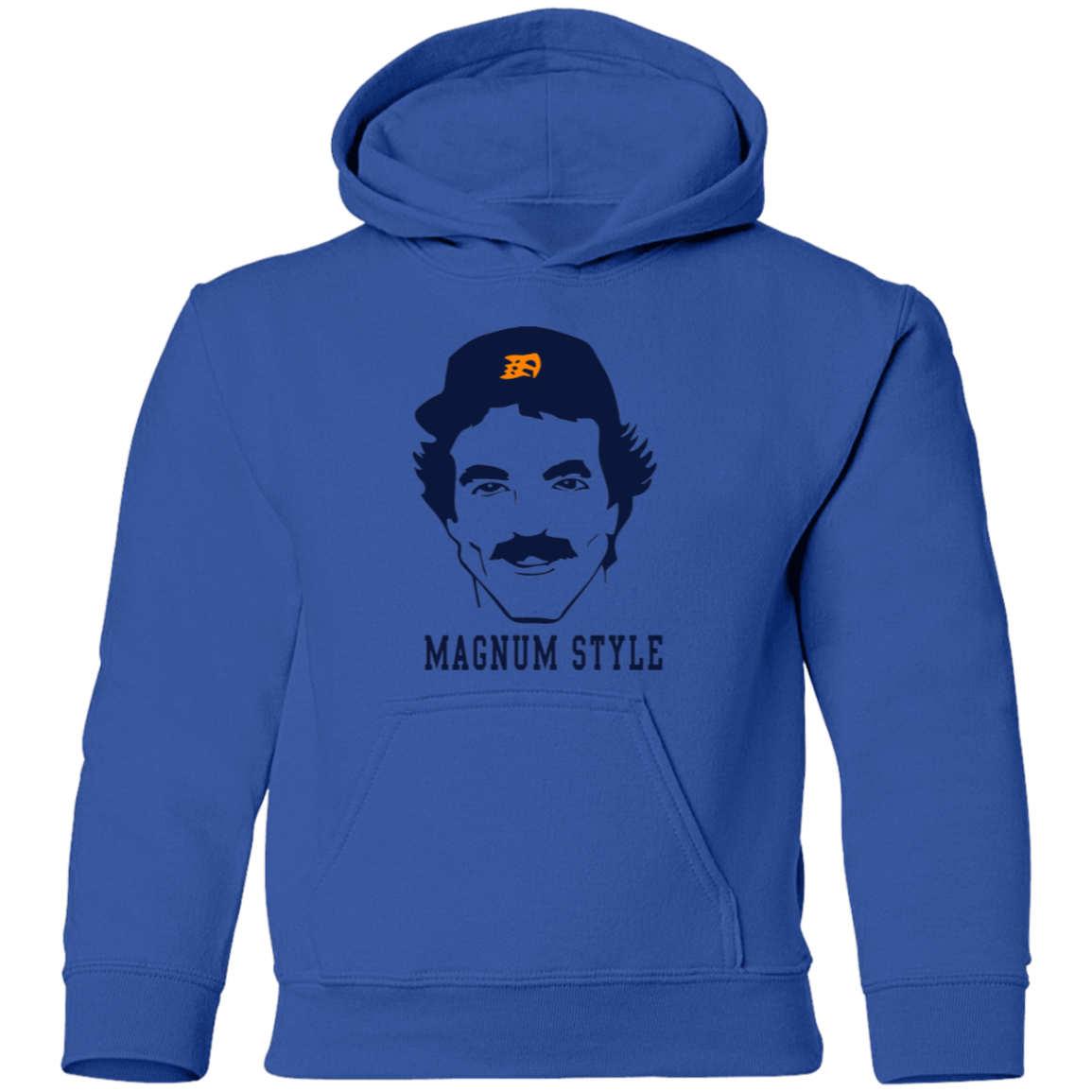 Magnum Style - Navy Kids Unisex Classic Hoodie