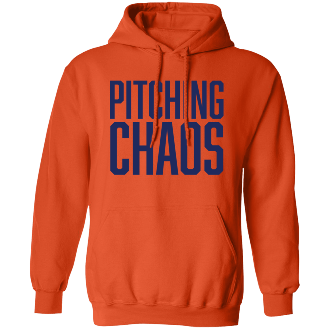 Pitching Chaos - Navy Unisex Pullover Hoodie