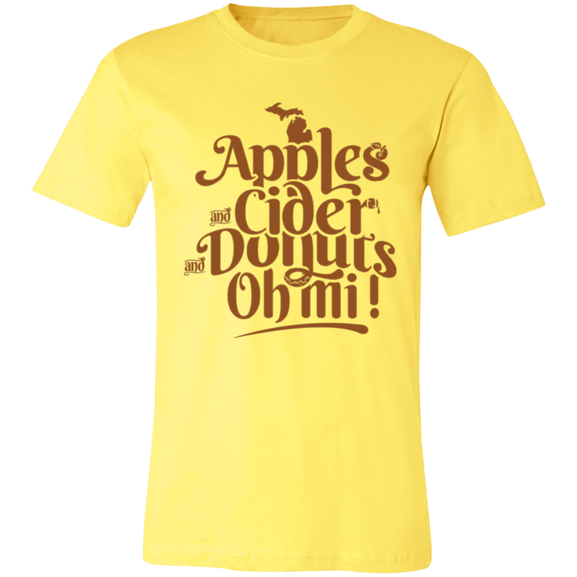 Apples Cider Donuts Oh Mi - Light Brown Unisex Classic T-Shirt