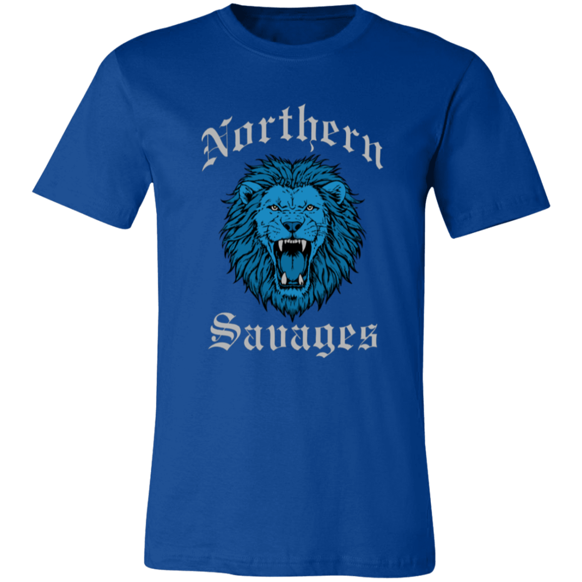 Northern Savages - Honolulu Blue + Silver Unisex Classic T-Shirt