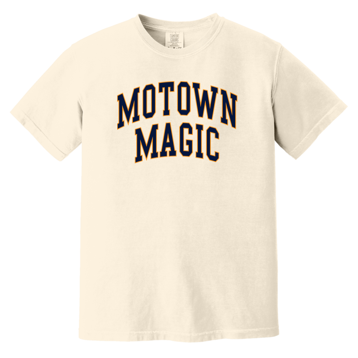 Motown Magic - Navy Orange Vintage Washed T-Shirt