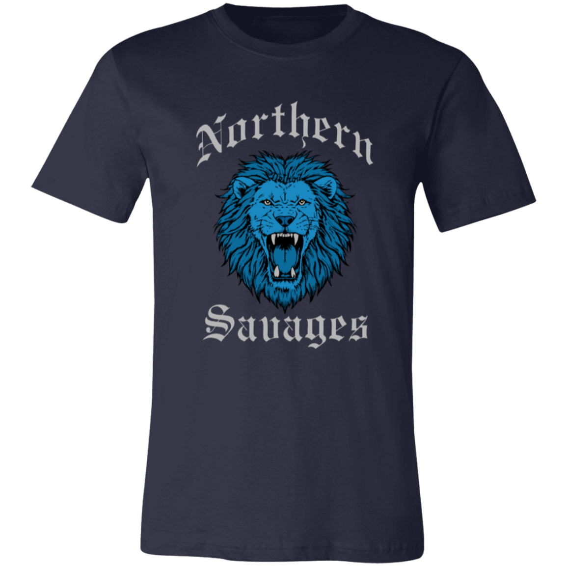 Northern Savages - Honolulu Blue + Silver Unisex Classic T-Shirt