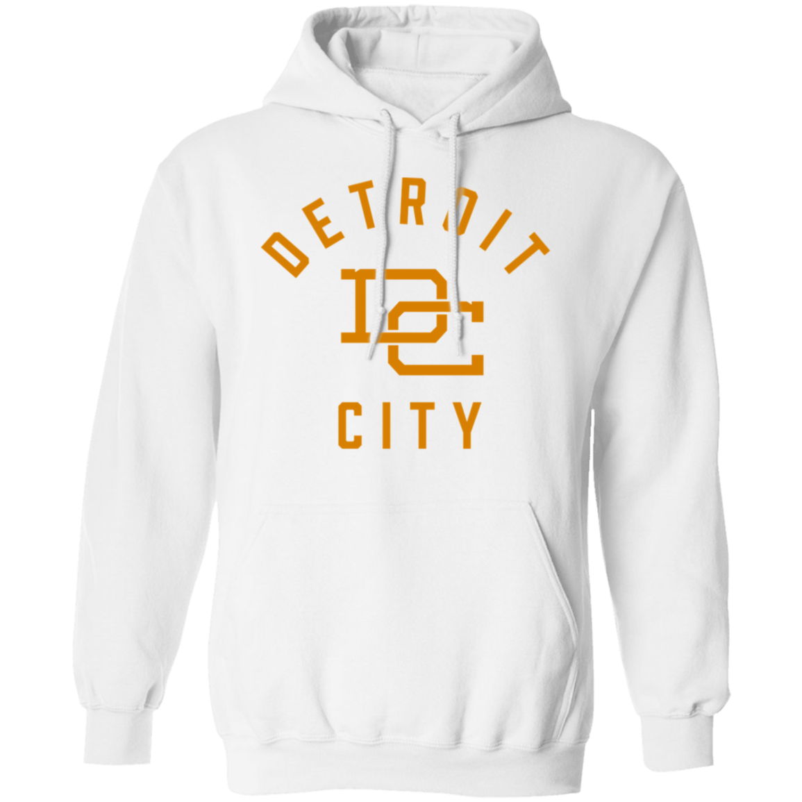 Detroit DC - Vintage Gold Unisex Classic Hoodie