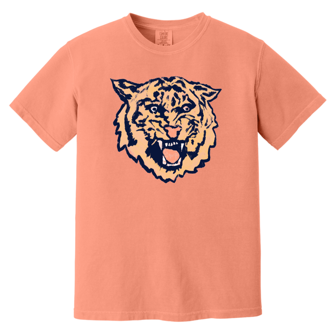 Tigercat - Orange Vintage Washed T-Shirt