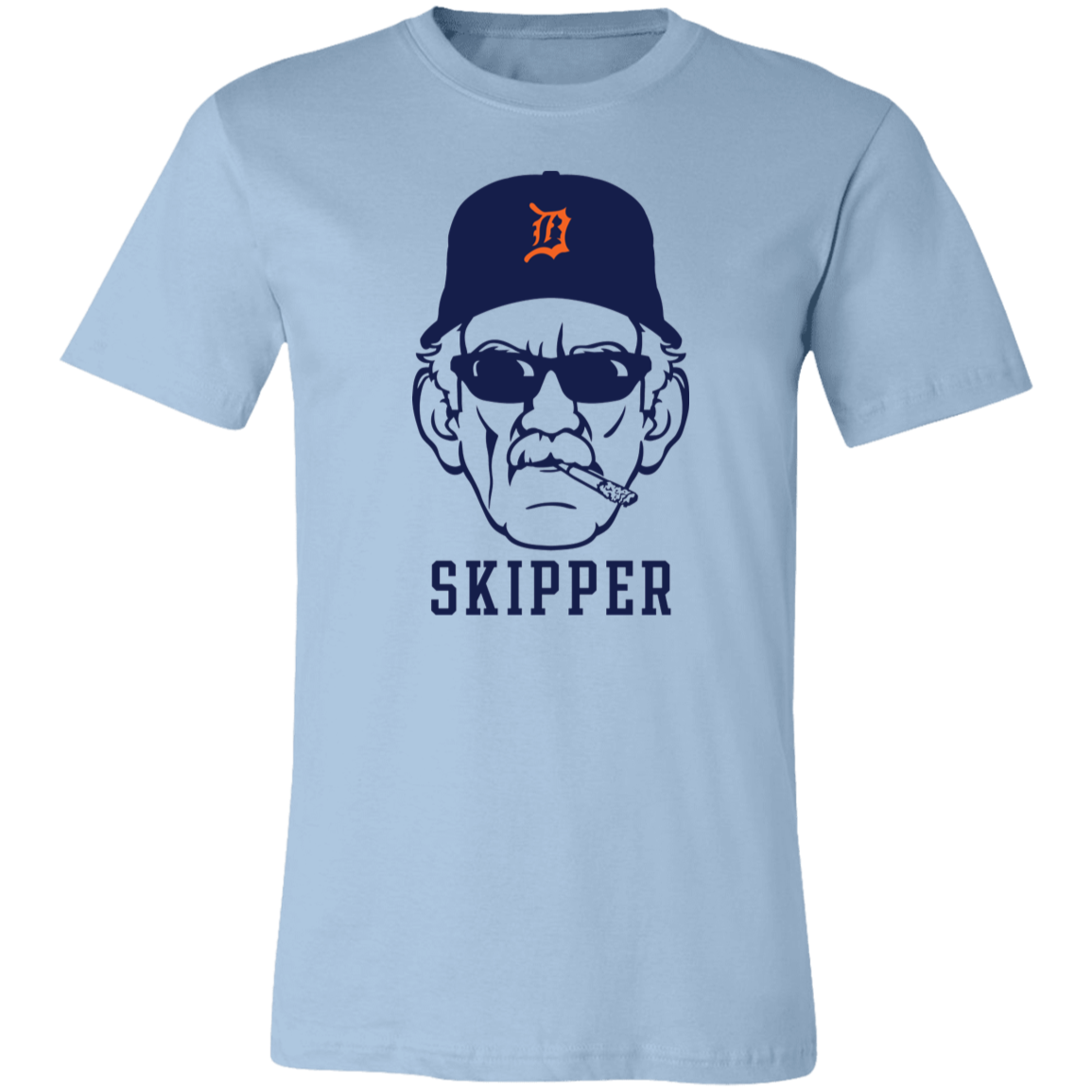 Skipper - Navy - Orange Unisex Classic T-Shirt