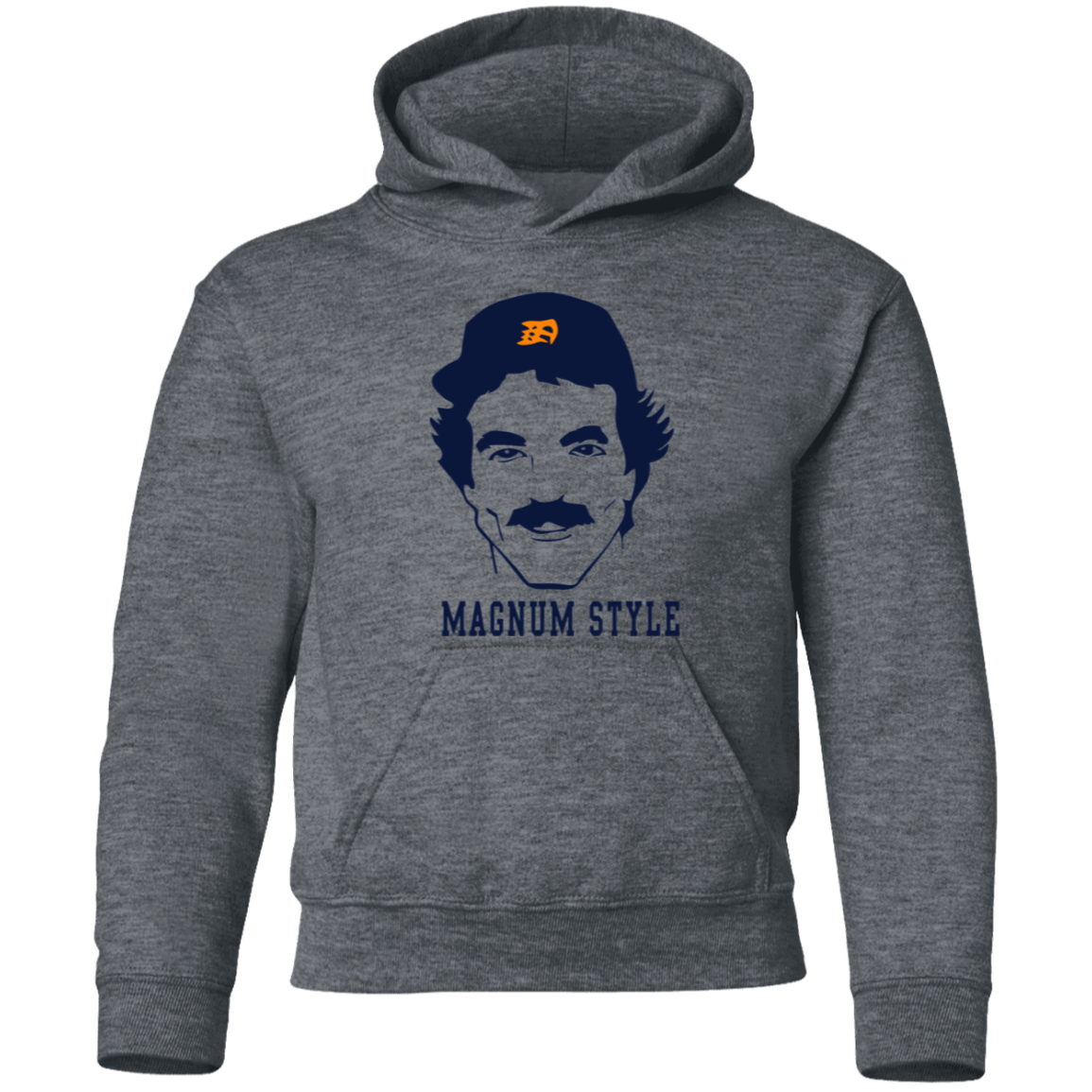 Magnum Style - Navy Kids Unisex Classic Hoodie