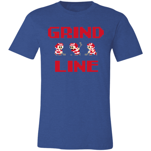 8bit Grind Line - Red Unisex Classic T-Shirt
