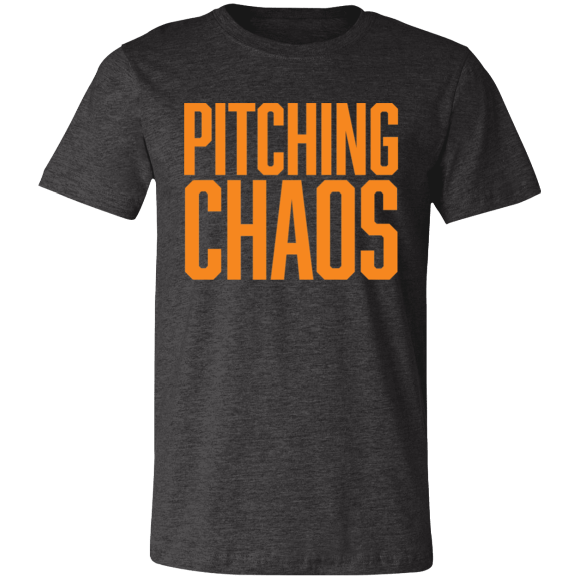 Pitching Chaos - Orange Unisex Classic T-Shirt