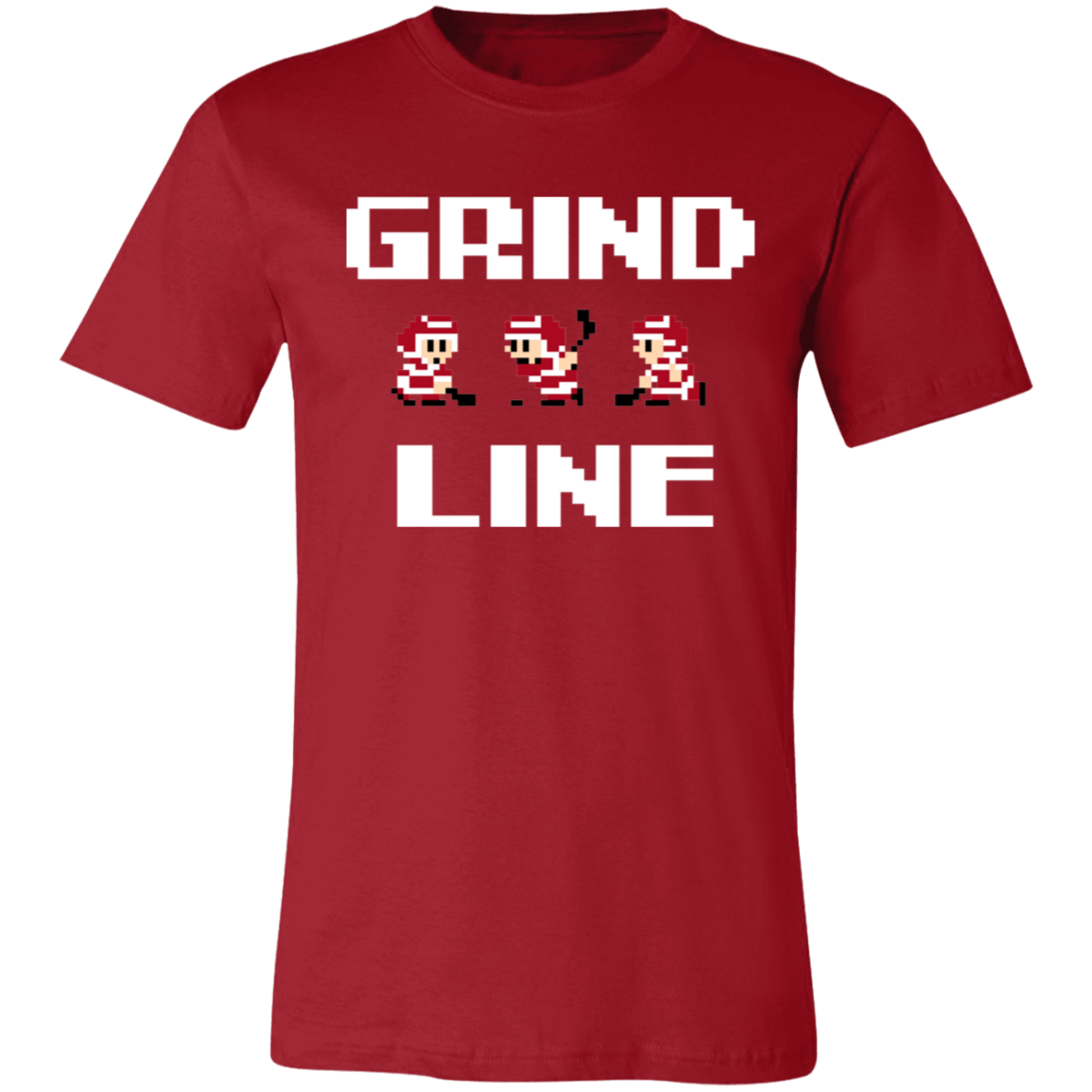 8bit Grind Line - White Unisex Classic T-Shirt