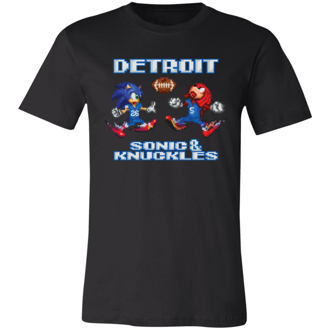 Sonic and Knuckles - Football Unisex Classic T-Shirt
