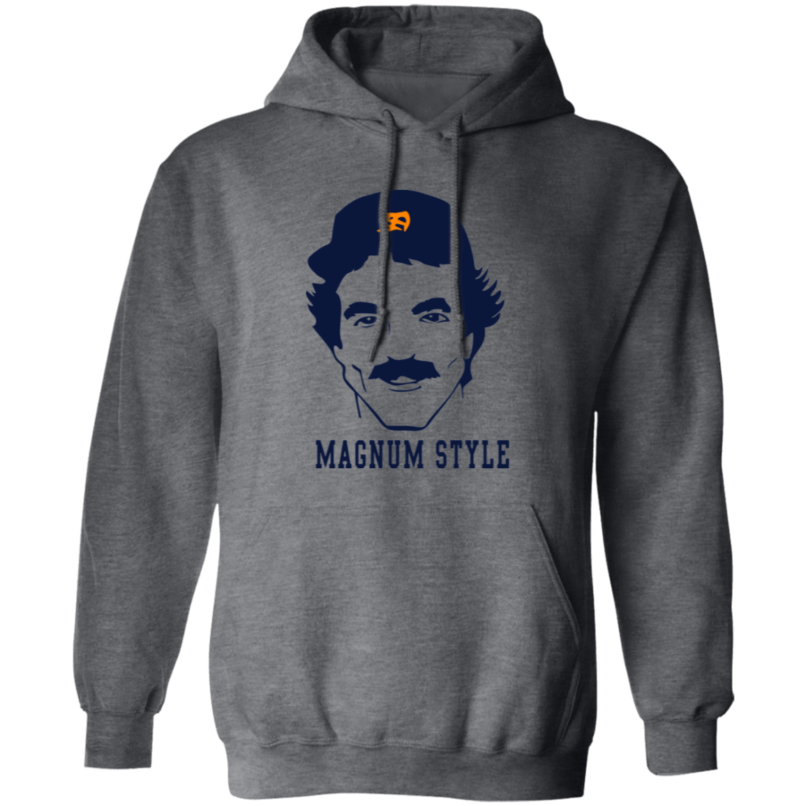 Magnum Style - Navy Classic Unisex Hoodie
