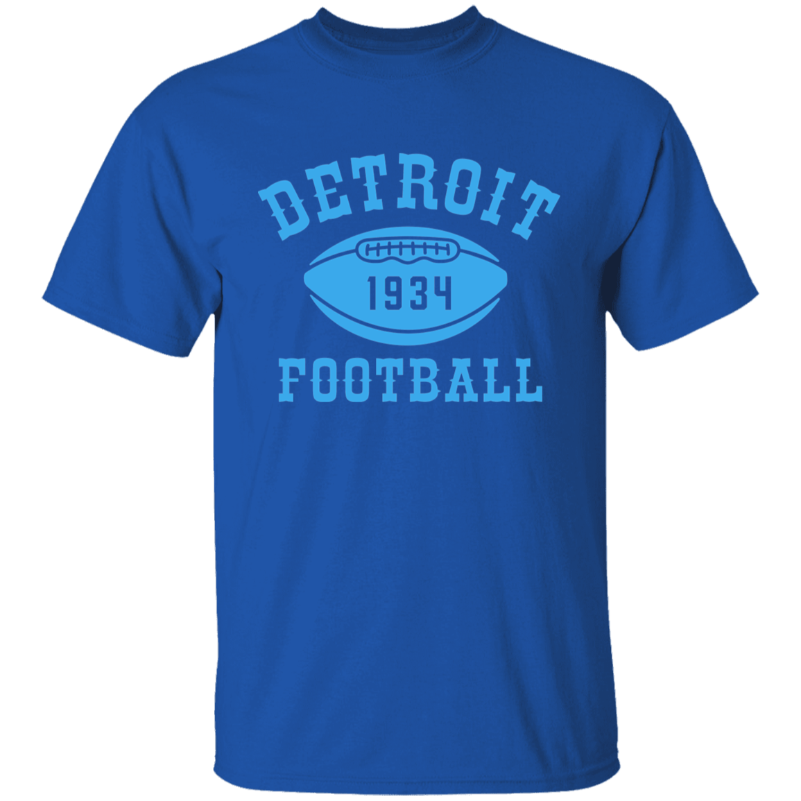 Detroit Football Club - Light Blue Kids Unisex Classic T-Shirt