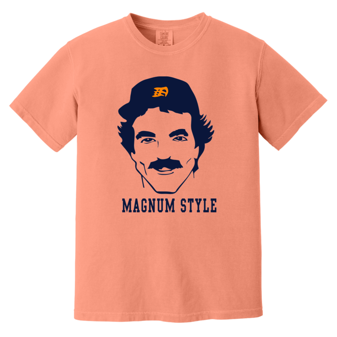 Magnum Style - Navy Vintage Wash T-Shirt