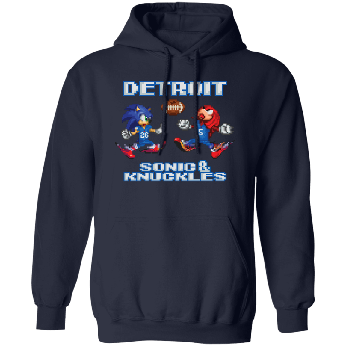 Sonic and Knuckles - Football Classic Unisex Hoodie