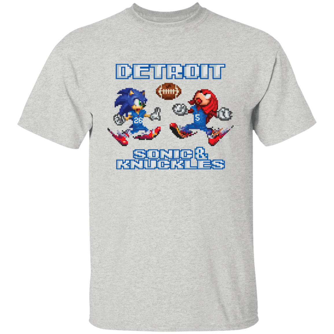 Sonic and Knuckles - Football Kids Unisex Classic T-Shirt