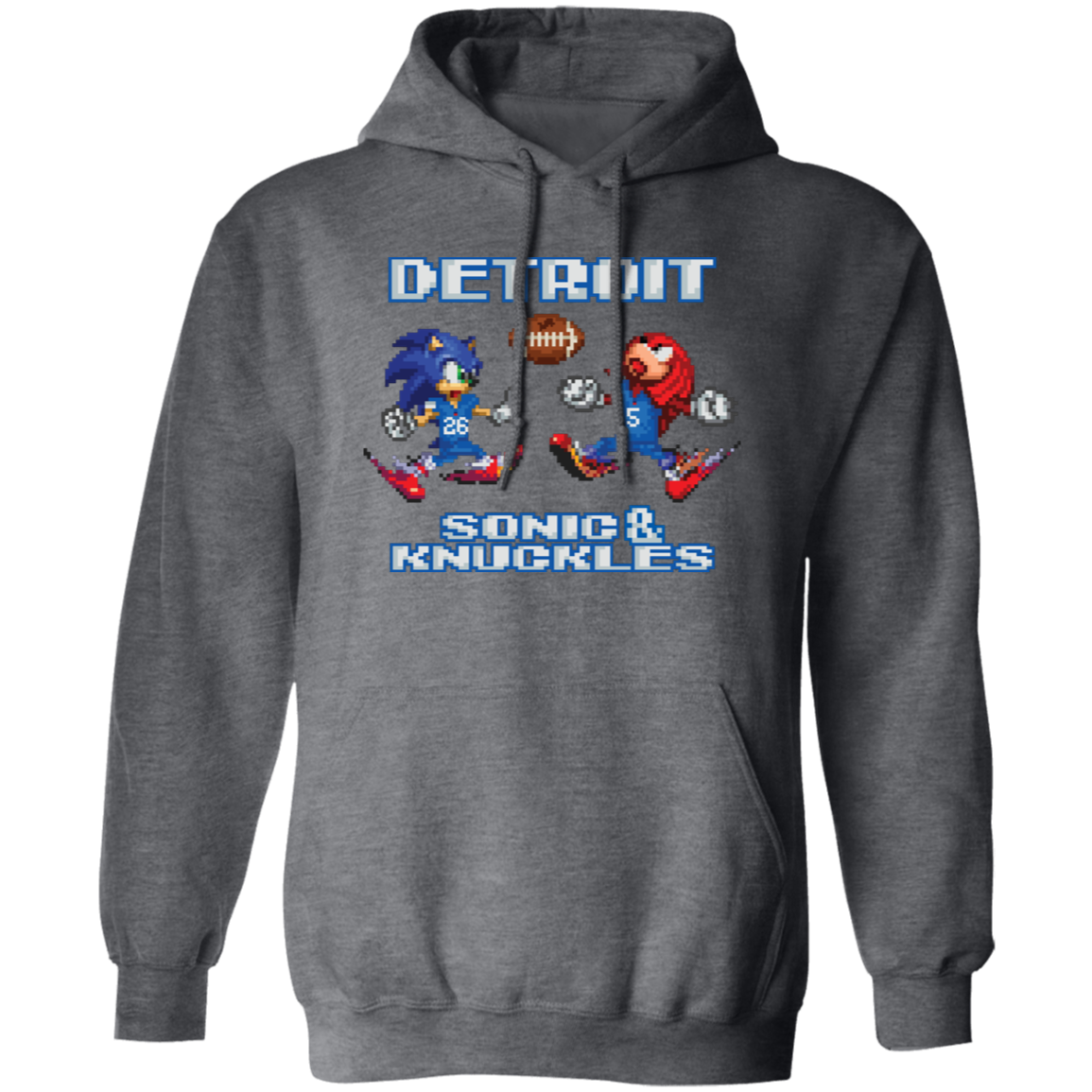 Sonic and Knuckles - Football Classic Unisex Hoodie