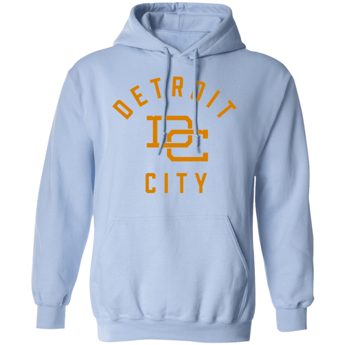 Detroit DC - Vintage Gold Unisex Classic Hoodie