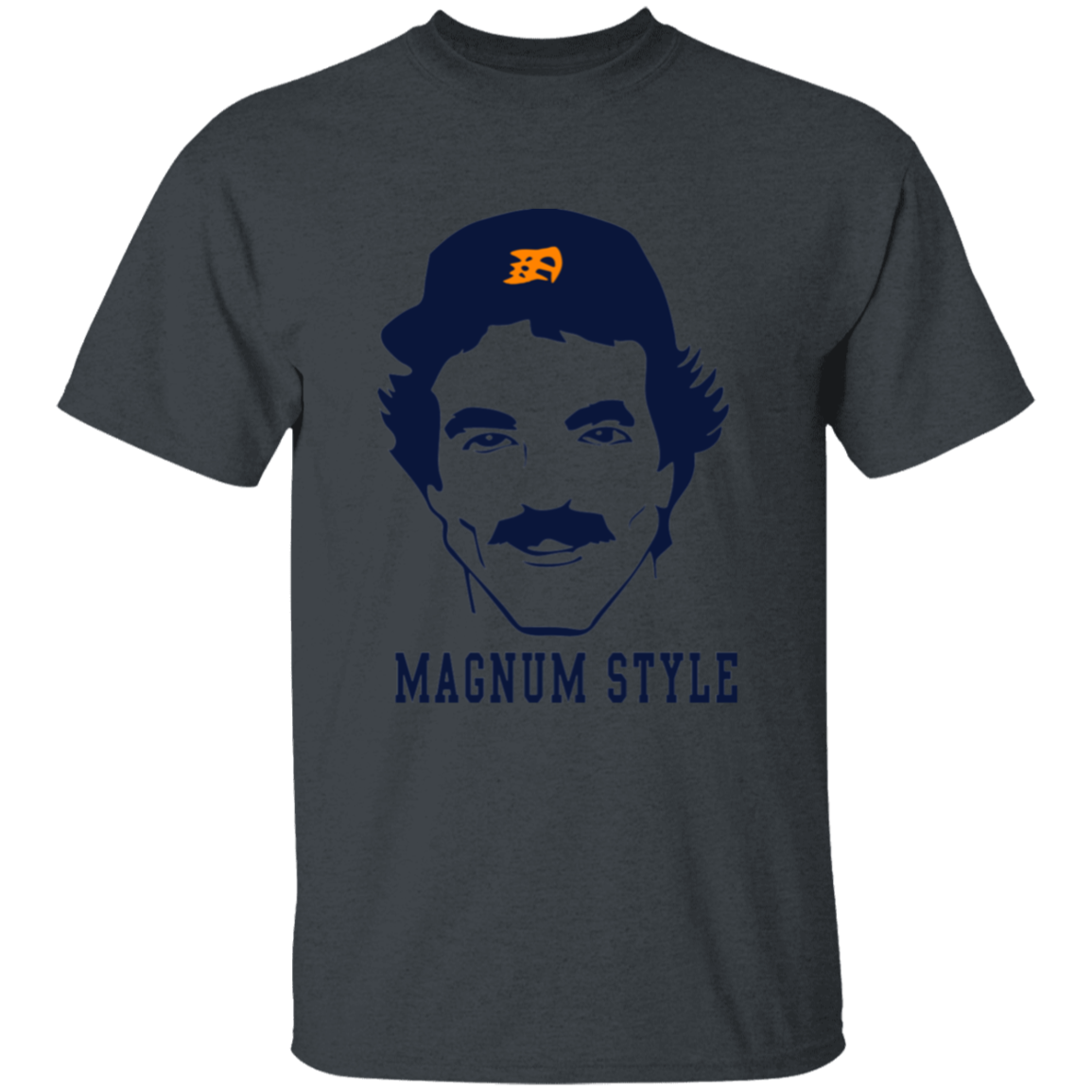 Magnum Style - Navy Kids Unisex Classic T-Shirt