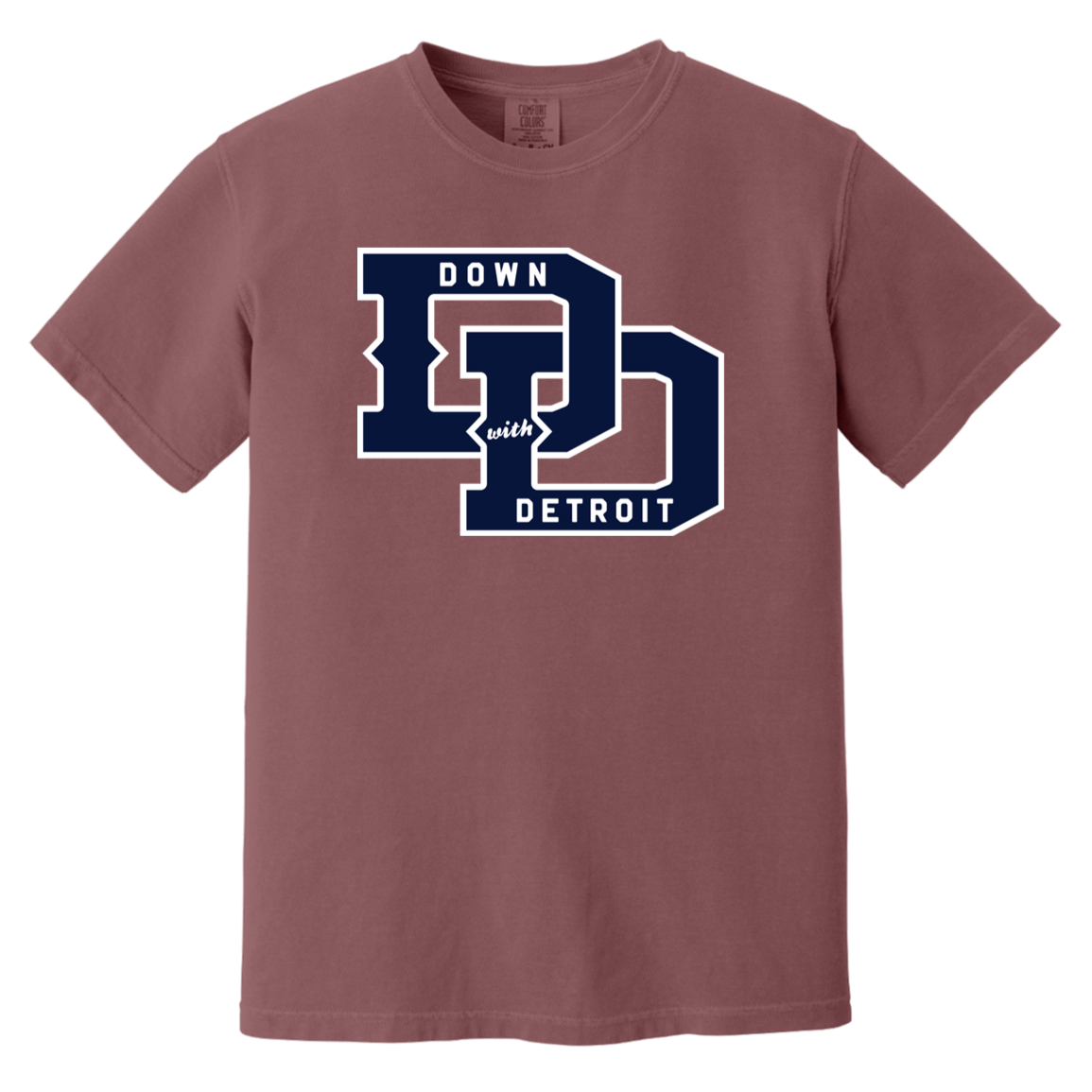 DWD Links - Navy + White Vintage Wash T-Shirt