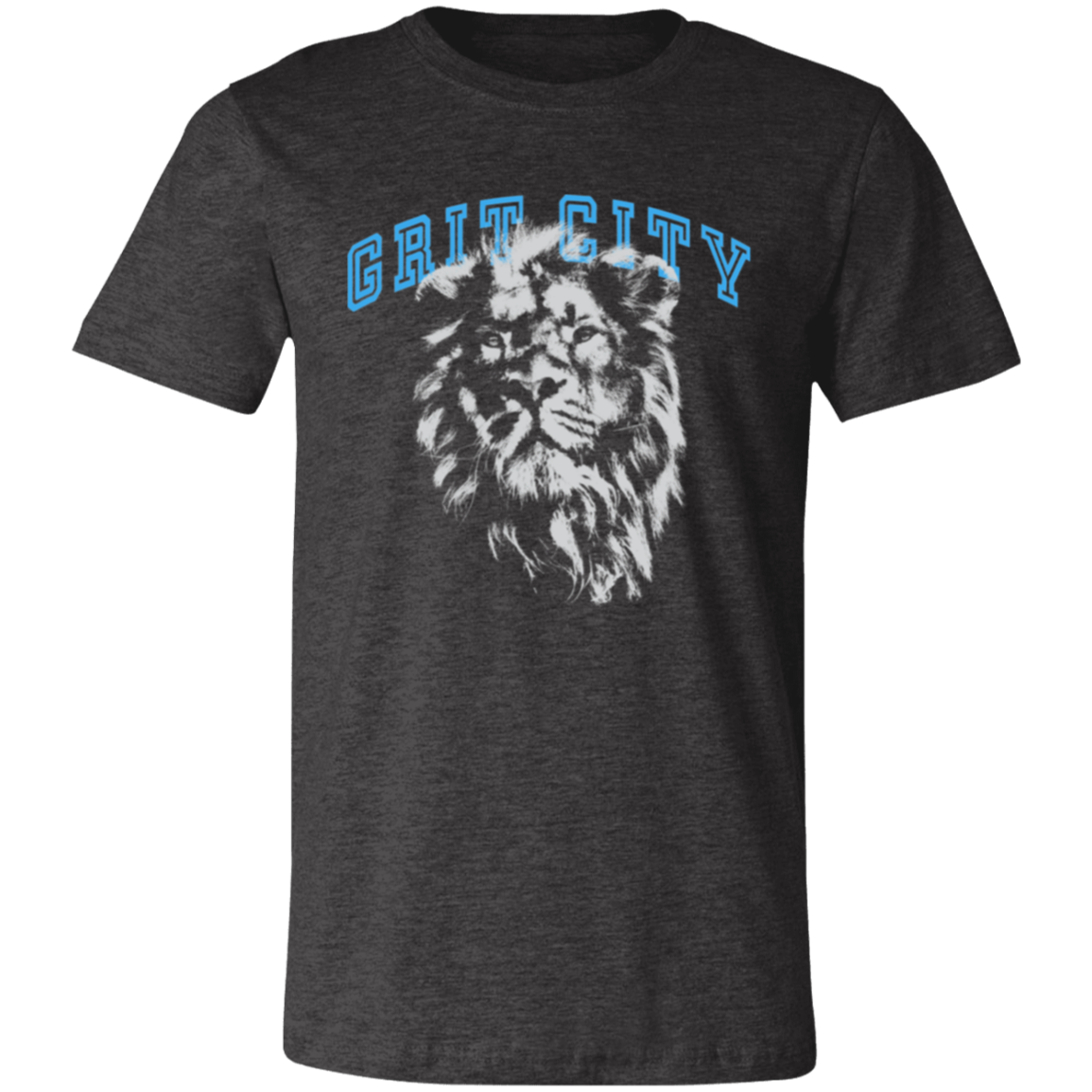 Grit City - Silver + Light Blue Unisex Classic T-Shirt