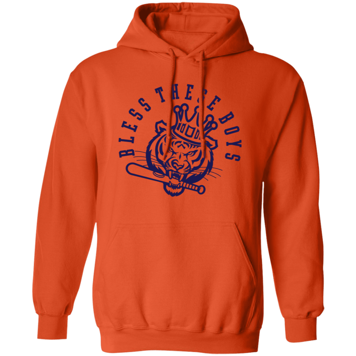 Bless These Boys - Navy Unisex Pullover Hoodie
