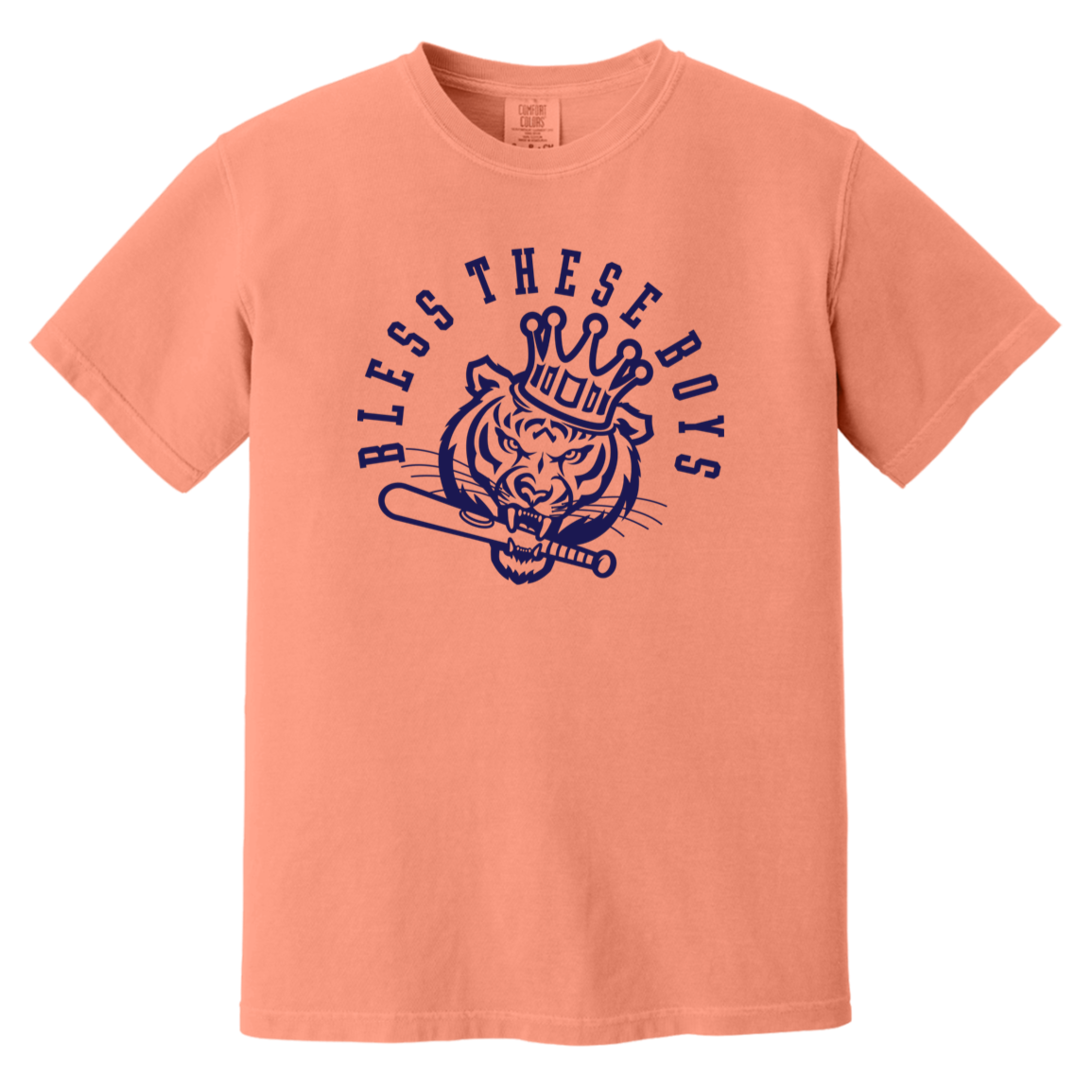 Bless These Boys - Navy Vintage Washed T-Shirt