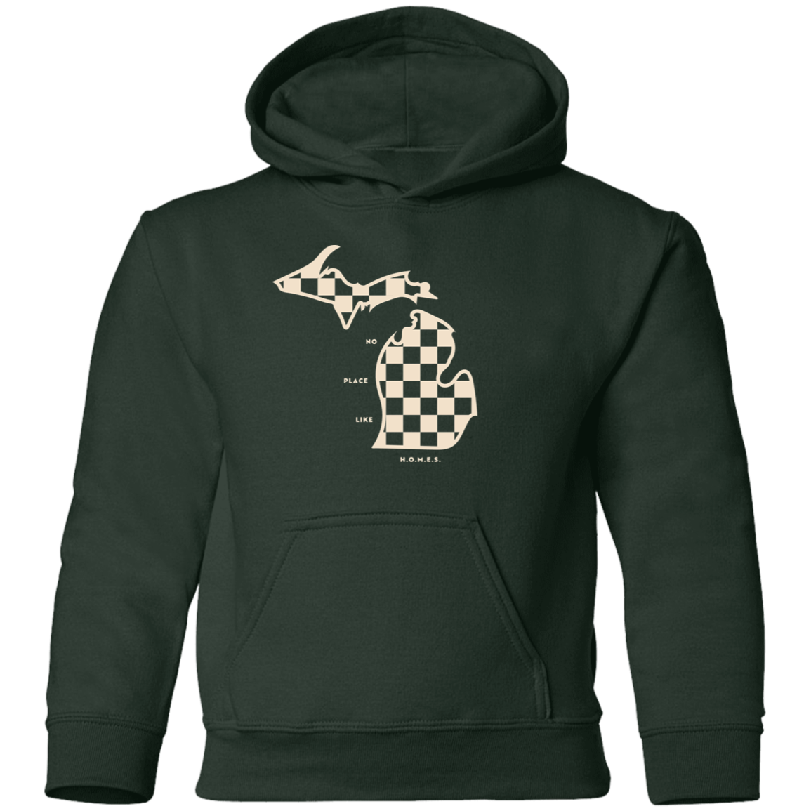 No Place Like Homes - Ivory Kids Unisex Classic Hoodie