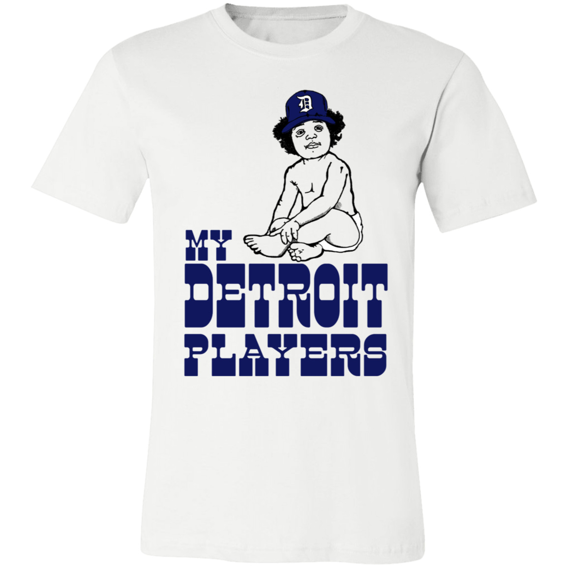 My Detroit Players - Blue Unisex Classic T-Shirt