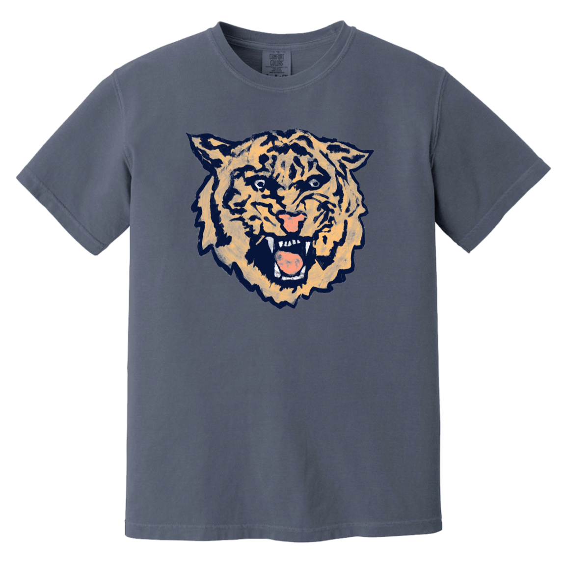 Tigercat - Orange Vintage Washed T-Shirt
