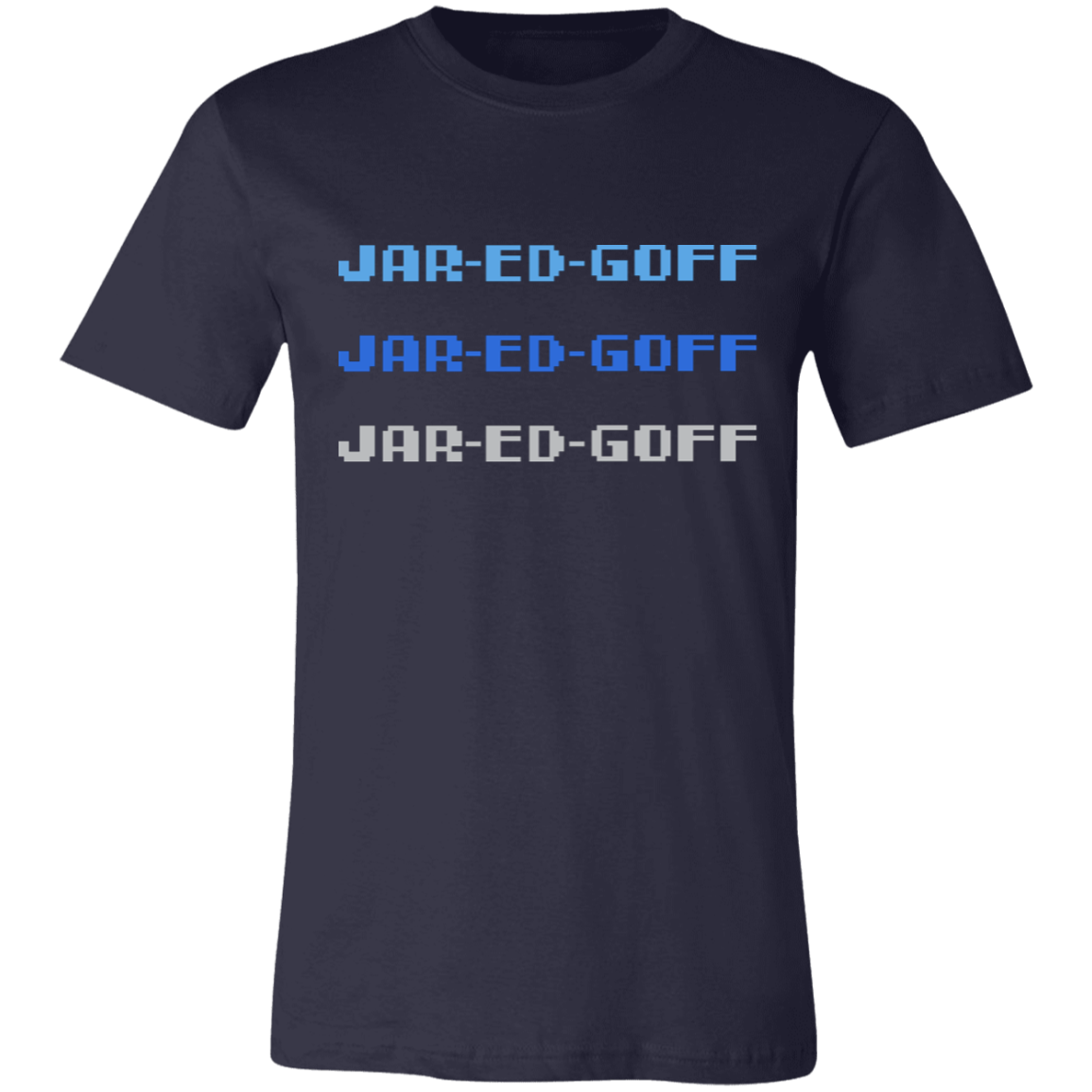 Detroit Chant - Blue + Grey Unisex Classic T-Shirt