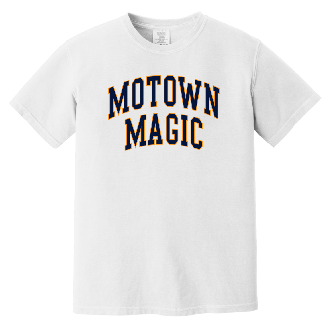Motown Magic - Navy Orange Vintage Washed T-Shirt