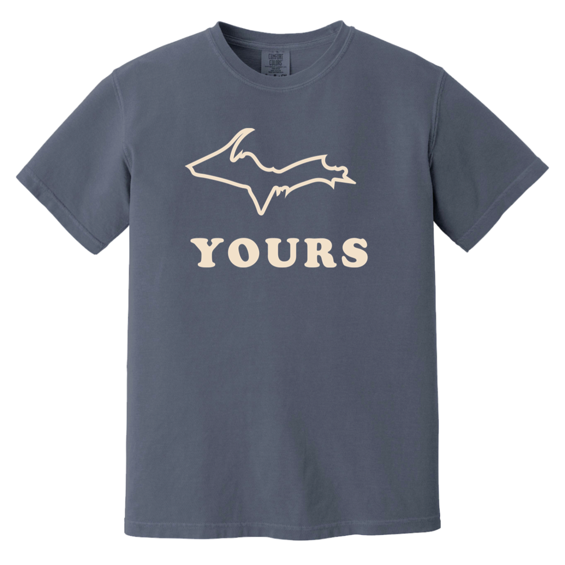 UP Yours - Ivory Vintage Wash T-Shirt